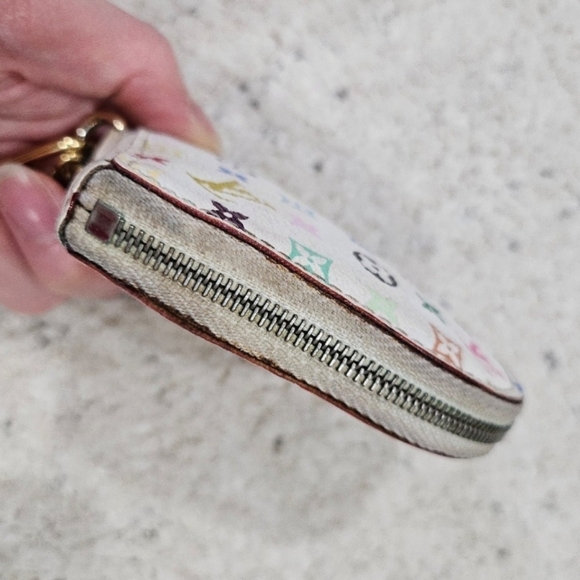 Louis Vuitton Canvas Muticolor Heart Coin Purse - Picture 9 of 9